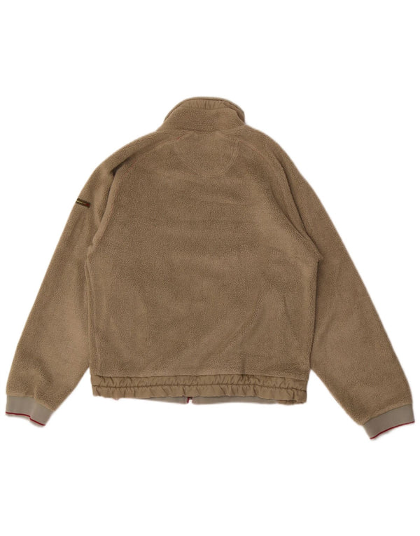 Jachetă fleece supradimensionată pentru femei Champion UK 10 Small Kaki Poliester