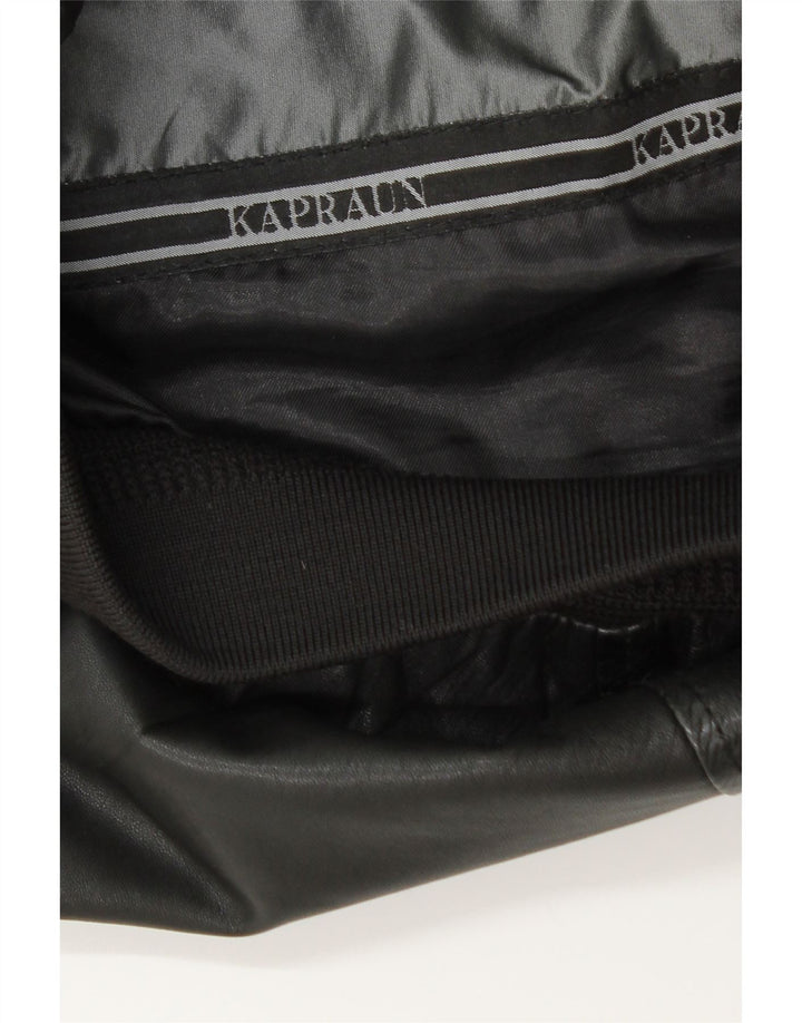 Jachetă de piele pentru bărbați KAPRAUN UK 40 Large Black