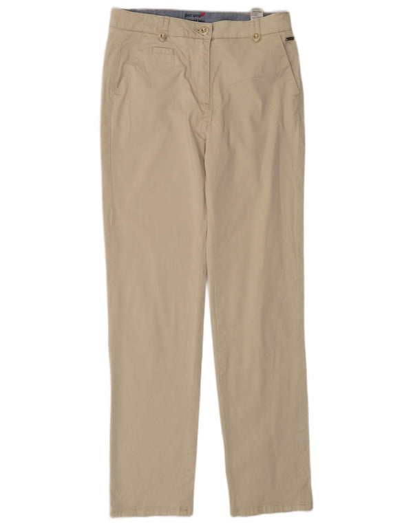 Pantaloni chino drepti pentru femei Marks & Spencer UK 10 Small W27 L30 Bej