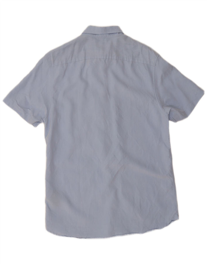 Cămașă cu mânecă scurtă pentru bărbați Ted Baker Mărimea 3 Medium Blue Modal