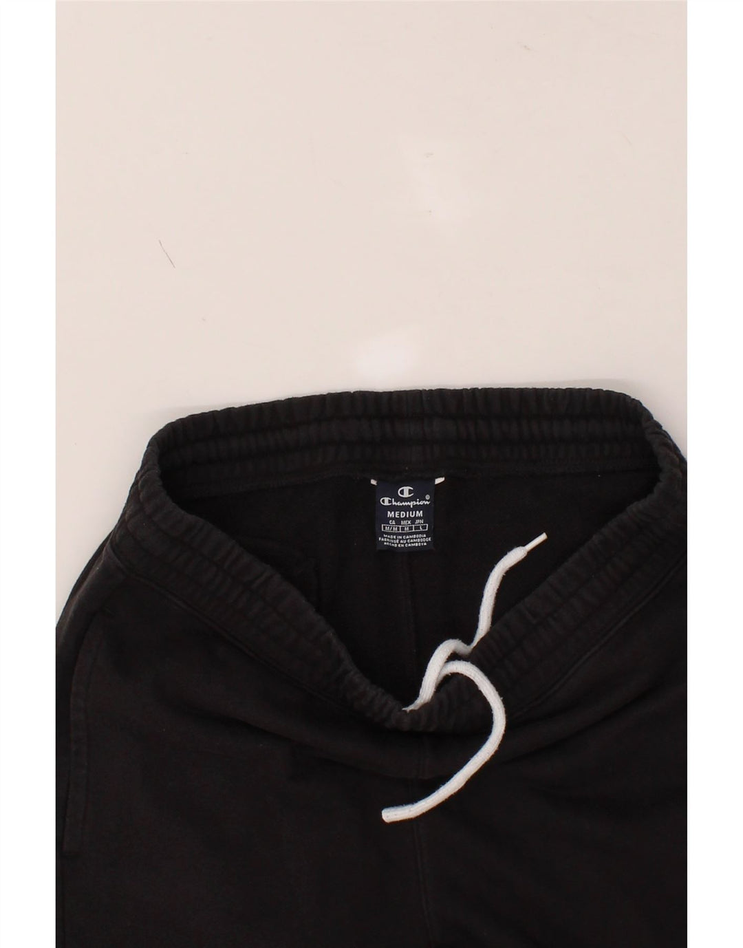 CHAMPION Mens Tracksuit Trousers Joggers Medium  Black Vintage Champion and Second-Hand Champion from Messina Hembry 