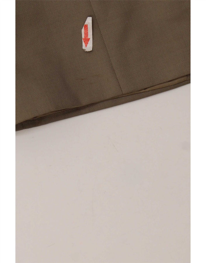 Jachetă blazer pentru femei Pierre Cardin cu 3 nasturi UK 40 mare, bej, lână nouă
