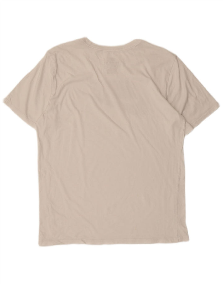 Tricou grafic Nike pentru bărbați, cu croială atletică, top mediu alb