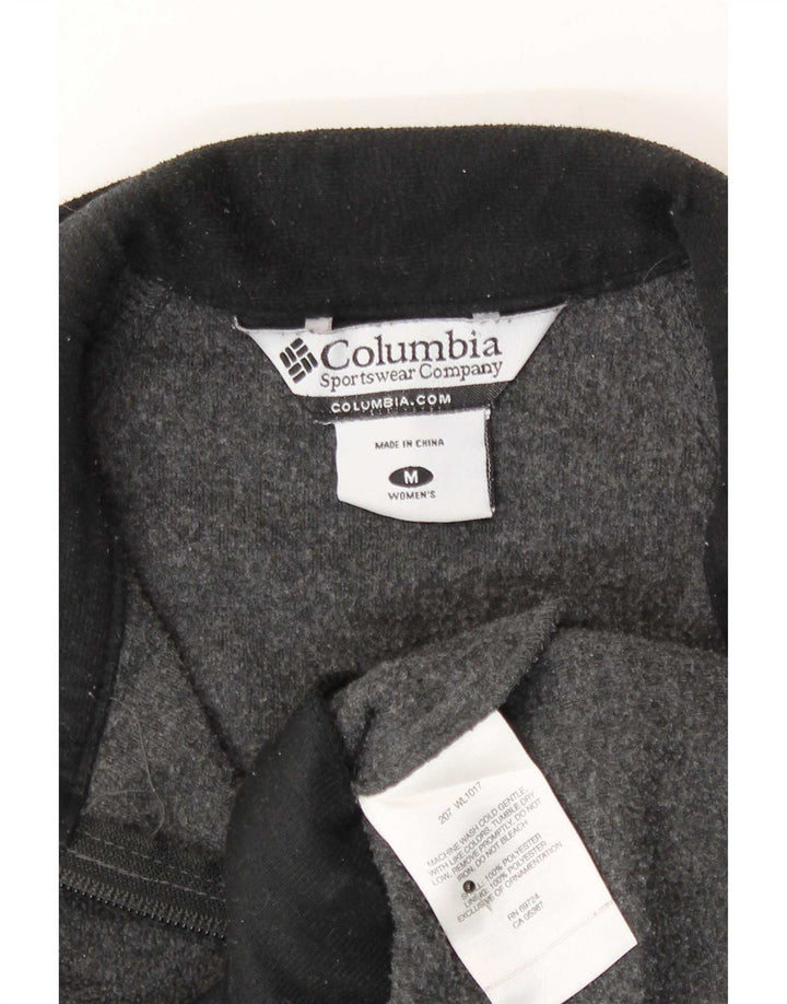 Columbia pentru femei Fleece Gilet UK 14 Medium Gri Poliester