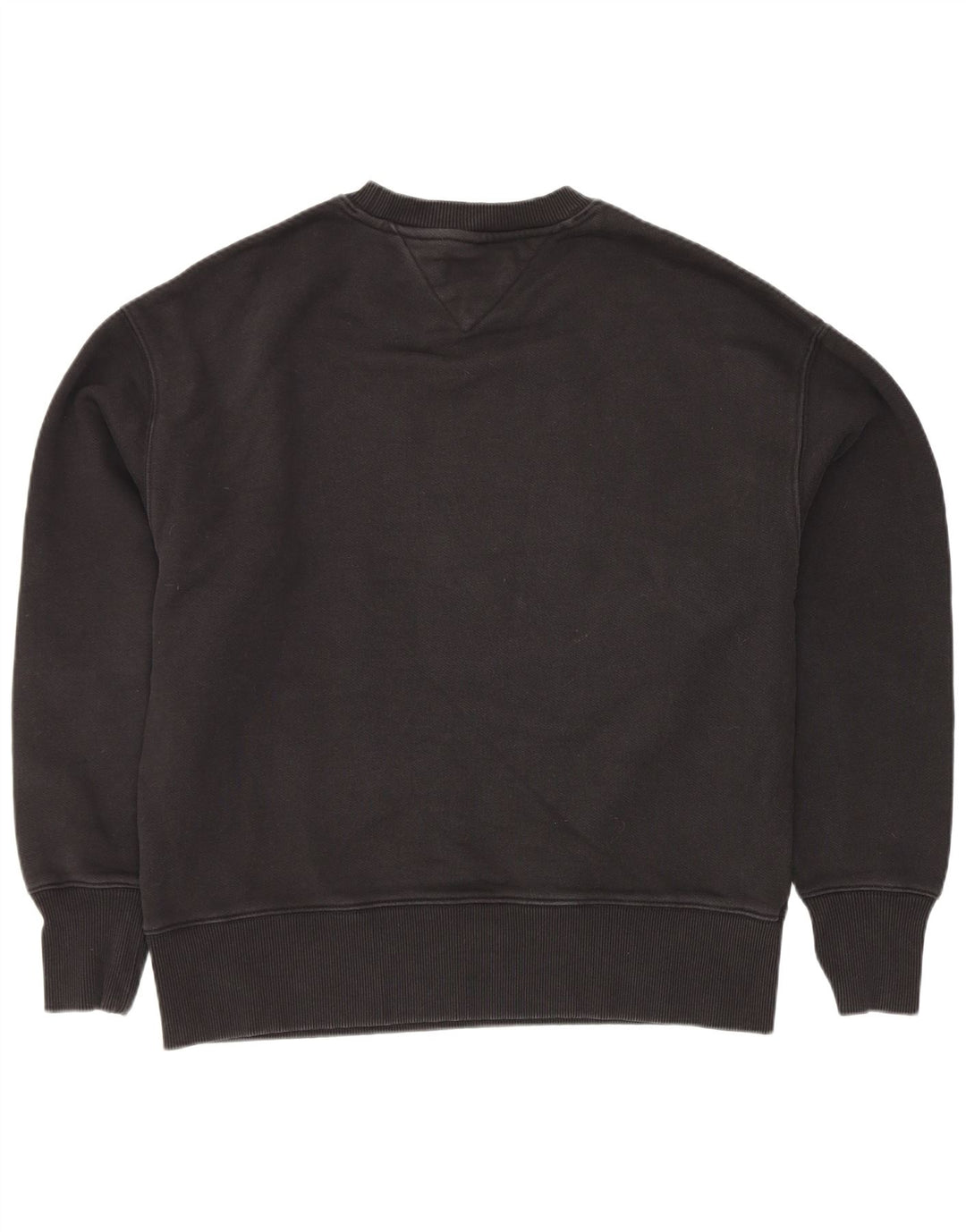 Hanorac grafic pentru bărbați Tommy Hilfiger Pulover mic, negru, bumbac