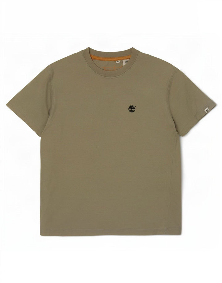 Tricou grafic Timberland pentru bărbați Top mic din bumbac kaki
