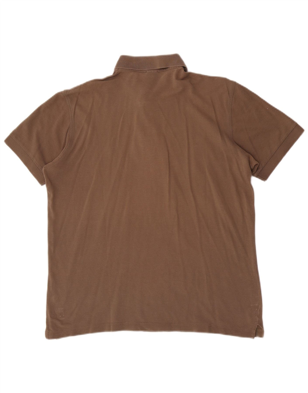 Tricou polo pentru bărbați Hugo Boss, bumbac maro mic