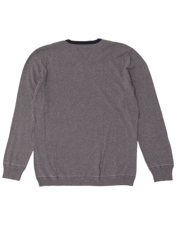 Pulover cu decolteu în V Levi's pentru bărbați, cu dungi XL, bleumarin