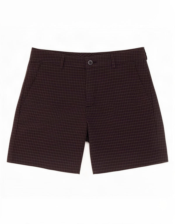 Pantaloni scurți casual Benetton pentru femei IT 38 XS W28 Poliester cu check negru