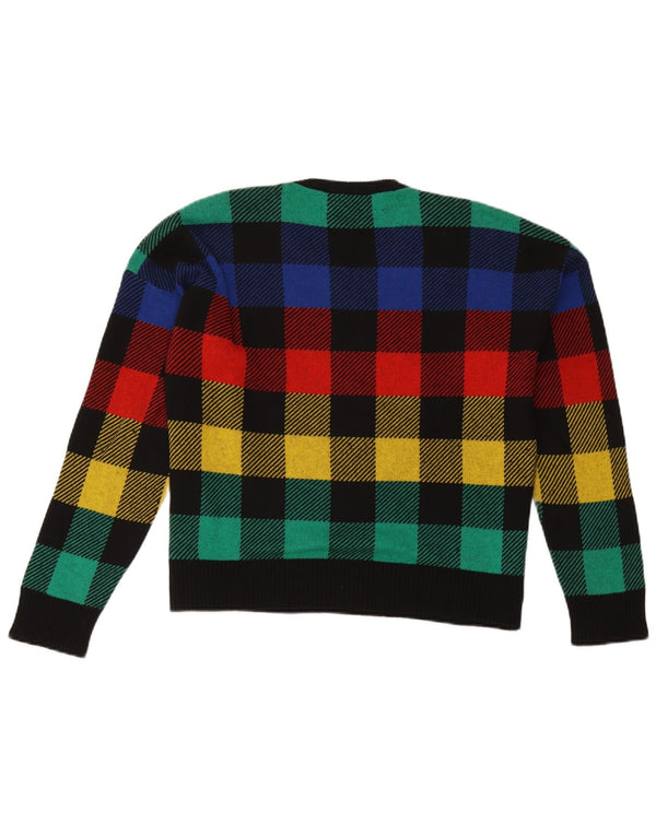 Pulover Benetton pentru femei cu decolteu rotund UK 16, mare, multicolor