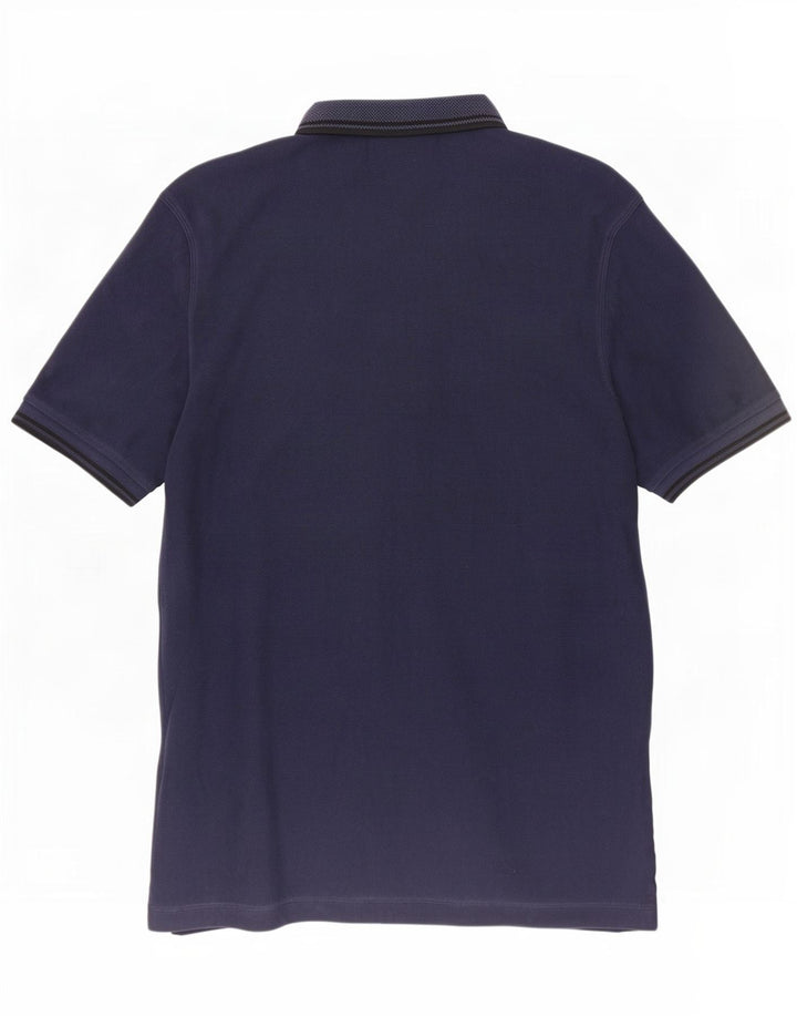 Cămașă polo Fred Perry pentru bărbați, mare, albastru bleumarin, bumbac