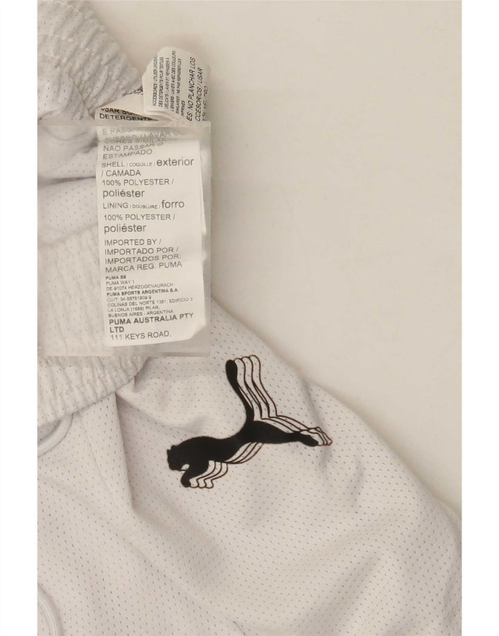 Pantaloni scurti sport Puma pentru femei UK 8 Small White Poliester
