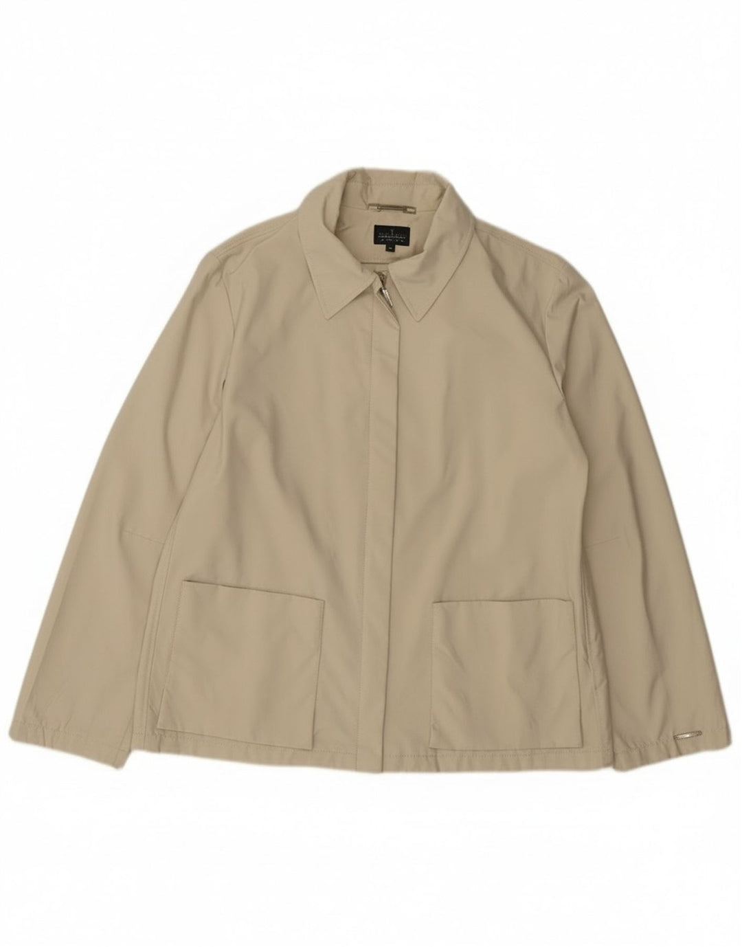 Jachetă bomber pentru femei Trussardi Jeans IT 46 mare, bej, bumbac