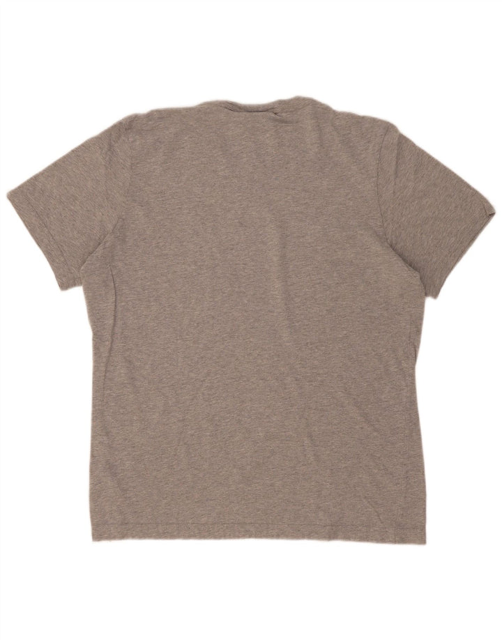 Tricou pentru bărbați Adidas Top mic, gri bumbac
