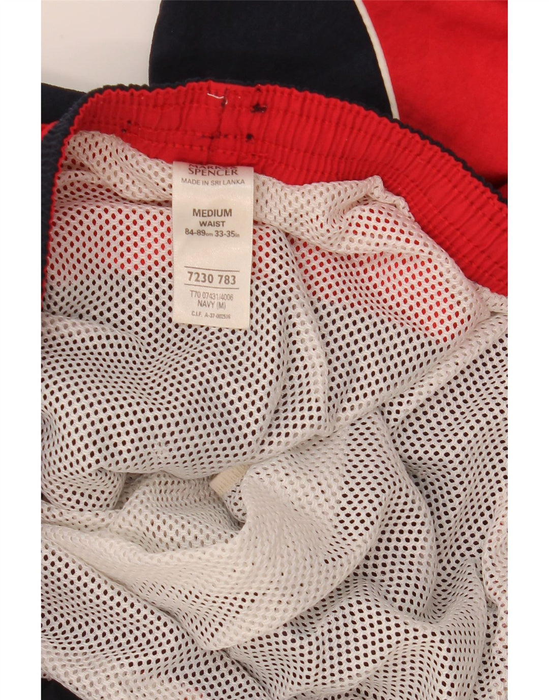 MARKS & SPENCER Pantaloni scurți de înot pentru bărbați, medii, albastru bleumarin