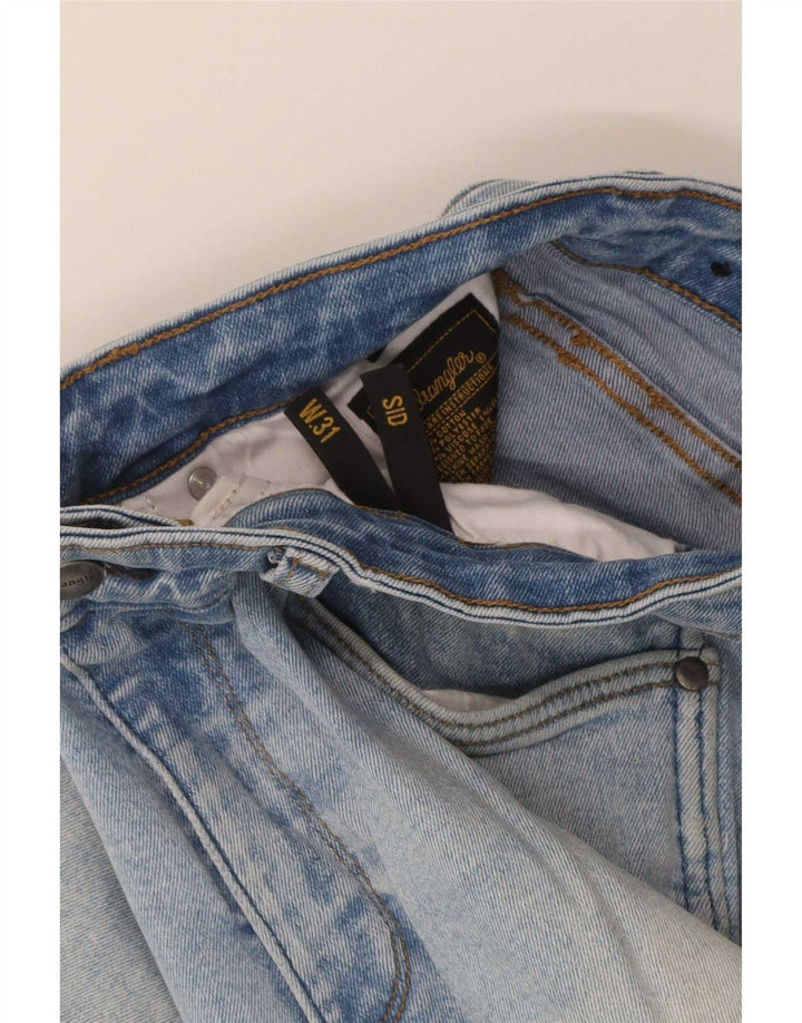 Blugi pentru bărbați Wrangler Sid skinny W31 L29, bumbac albastru