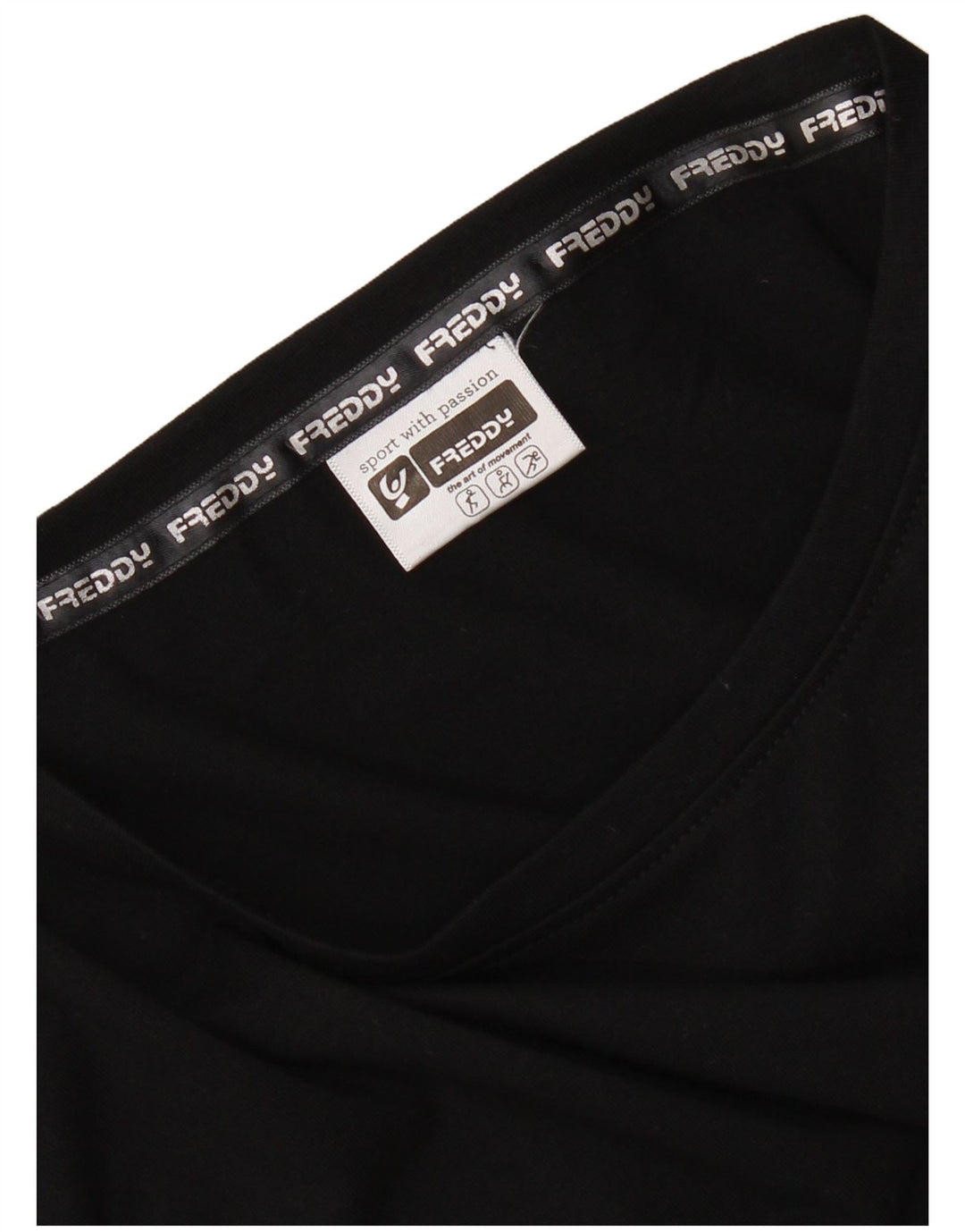 Freddy Tricou pentru femei Top UK 14 Medium Negru