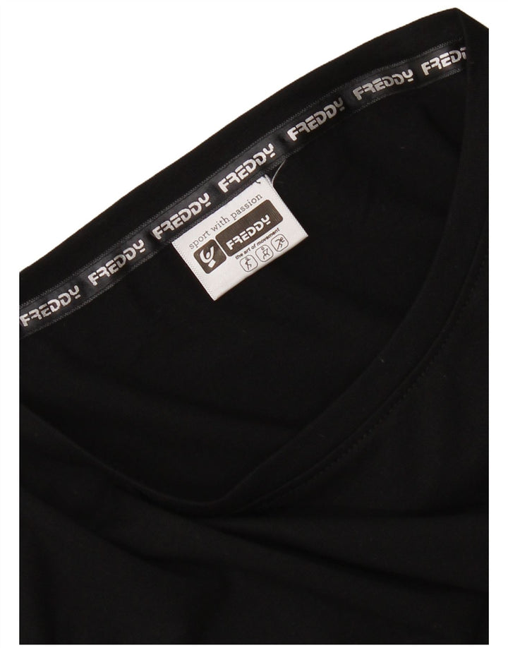 Freddy Tricou pentru femei Top UK 14 Medium Negru