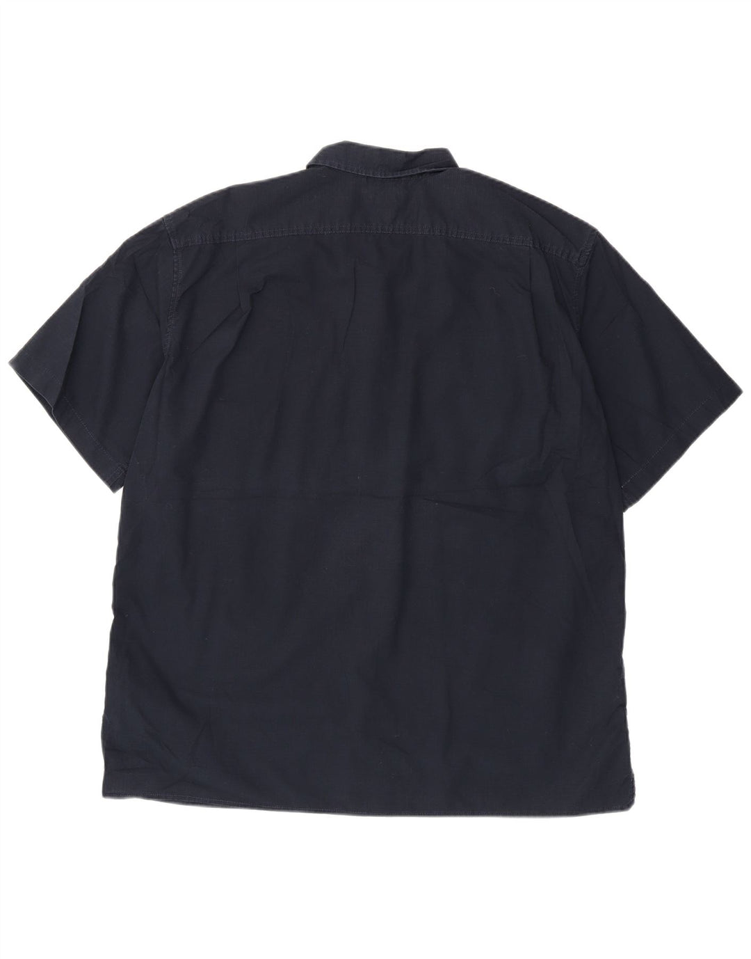 EDDIE BAUER Cămașă cu mânecă scurtă pentru bărbați, cu croiala clasică, XL, bumbac bleumarin