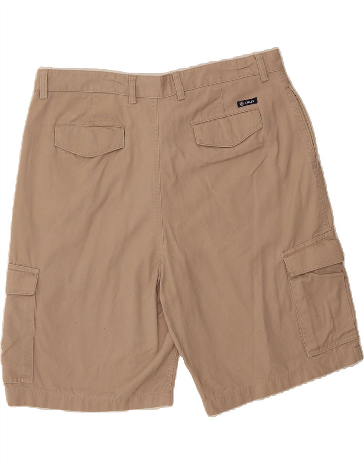 CHAPS Mens Cargo Shorts W38 XL Beige Cotton Vintage Chaps and Second-Hand Chaps from Messina Hembry 