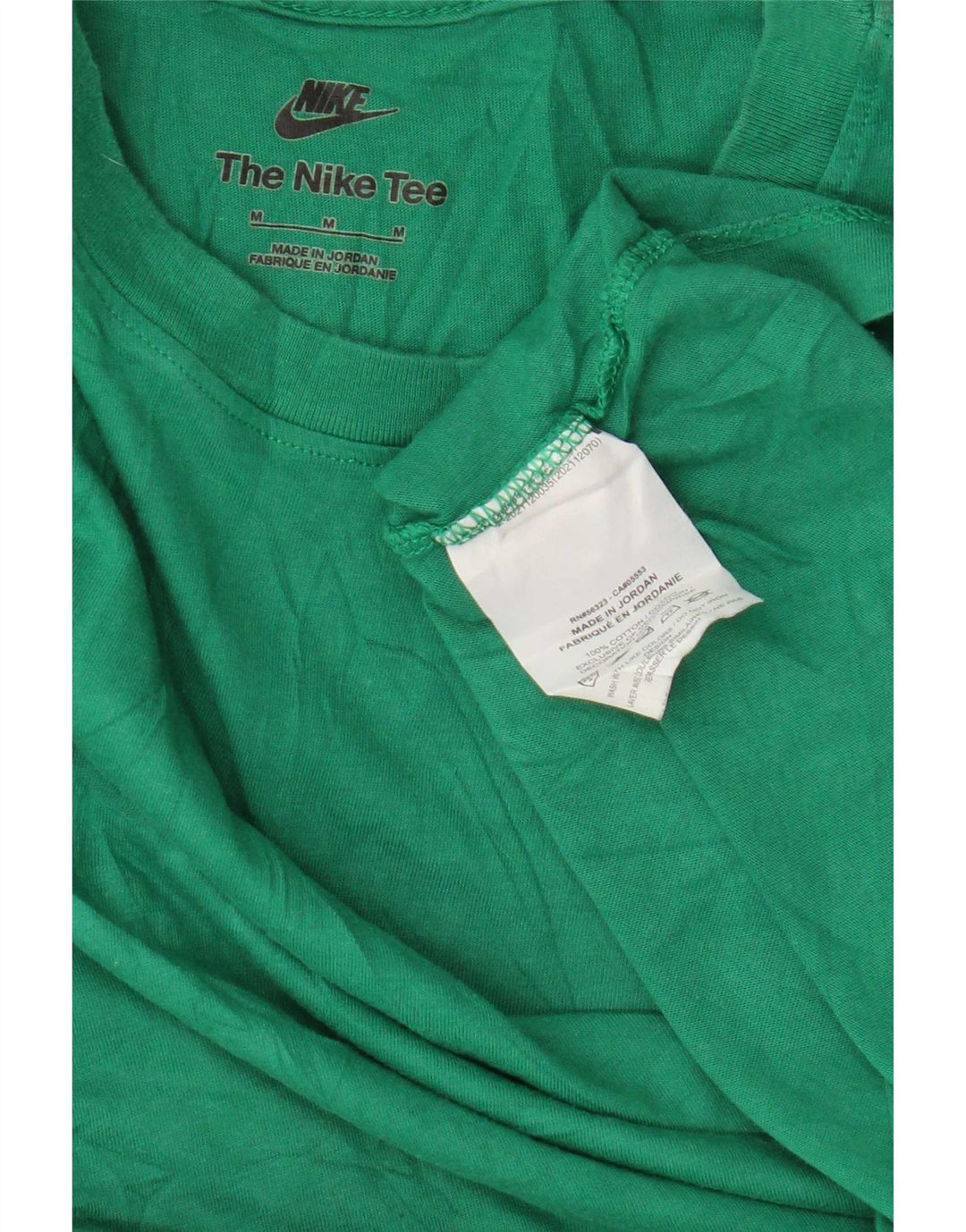 Tricou pentru bărbați Nike Top din bumbac verde mediu