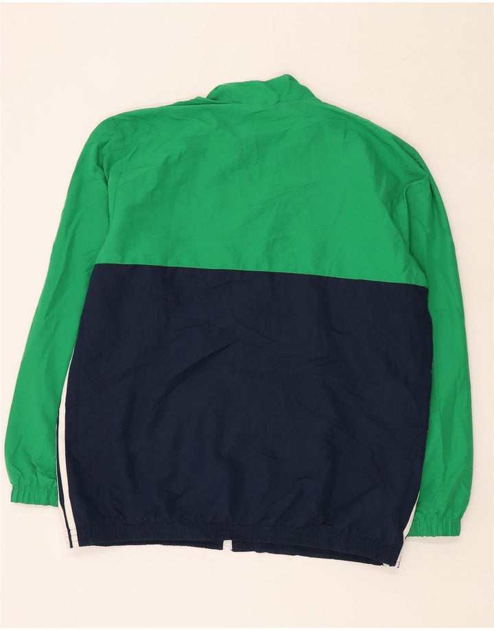 Jachetă de trening ADIDAS Climalite Graphic pentru bărbați XL, verde, colorblock