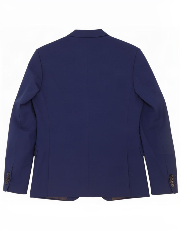 Blazer pentru bărbați Zara cu 2 nasturi EU 48 Medium Bleumarin