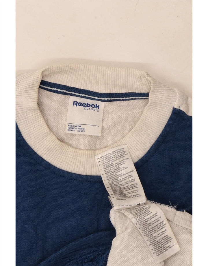 Pulover supradimensionat pentru femei REEBOK UK 16/18, mare, albastru