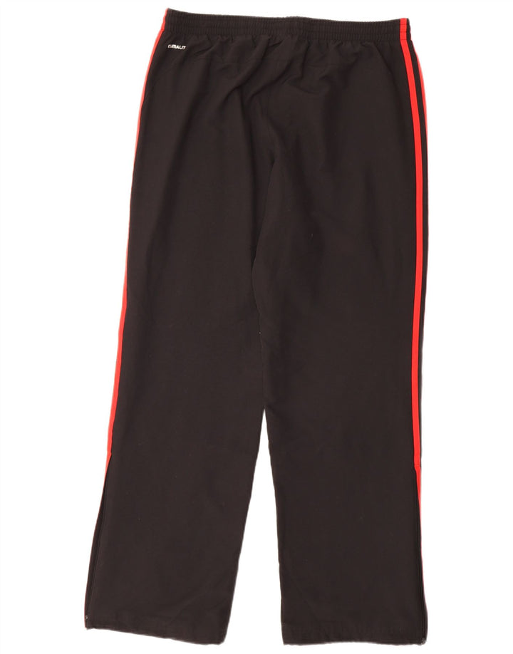Pantaloni de trening Climalite ADIDAS pentru bărbați, poliester mediu negru