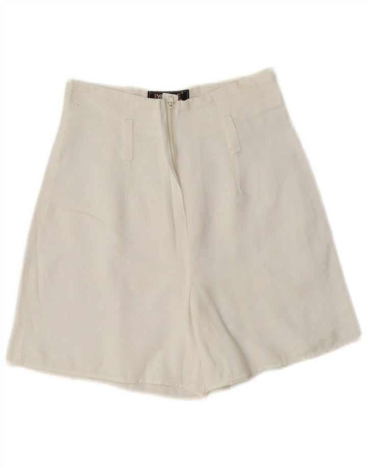 Exclusive Pantaloni scurți casual pentru femei XS W24 Poliester alb