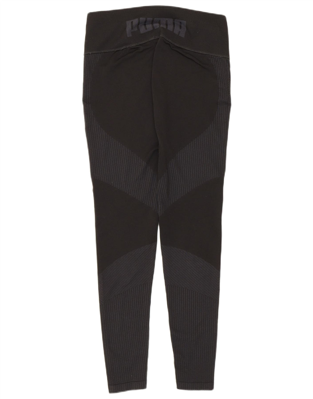 Leggings cu grafic pentru femei Puma UK 14 Large Black Striped