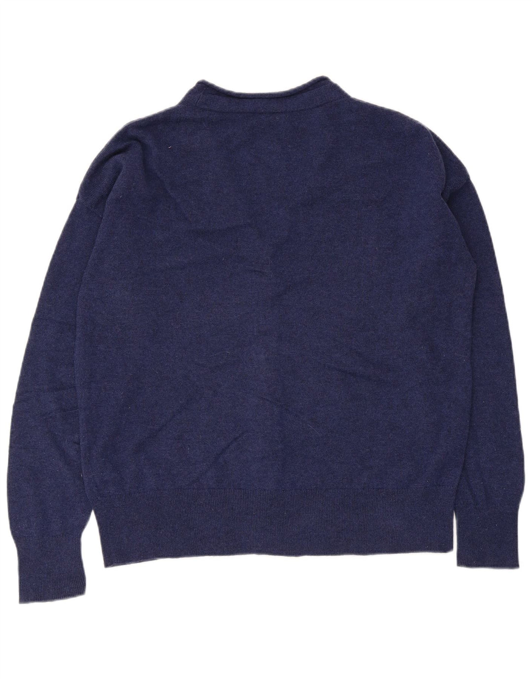 Pulover cardigan Cos pentru femei UK 14 Mediu Lână bleumarin