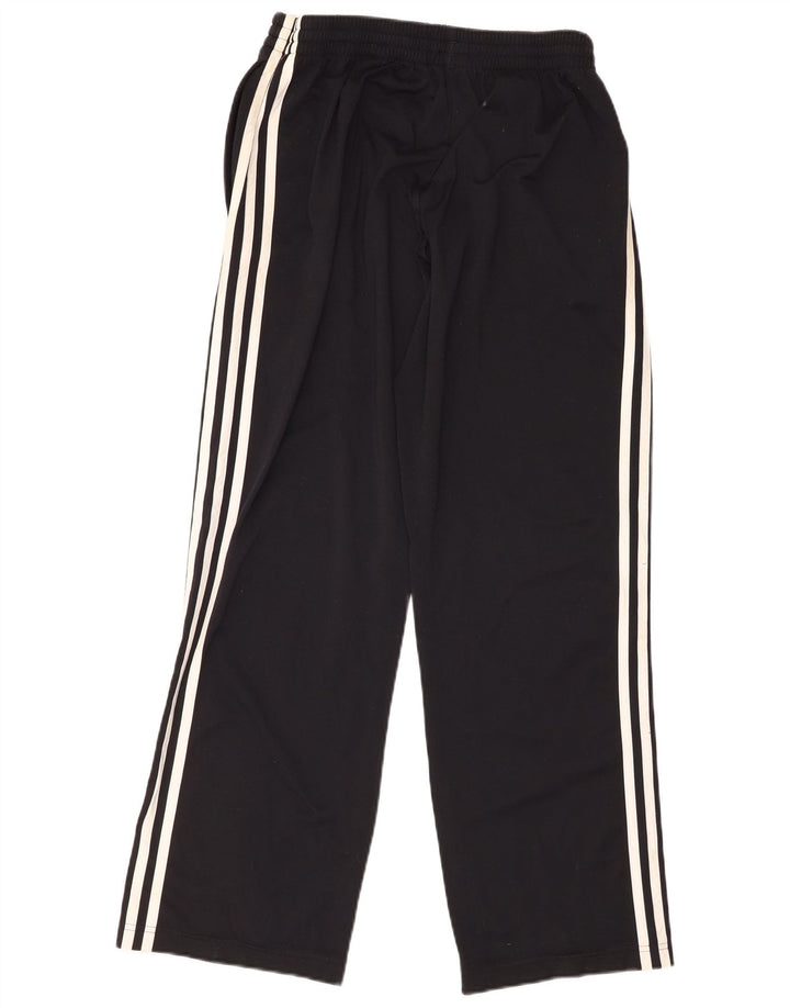Pantaloni de trening Adidas pentru bărbați, poliester negru mic