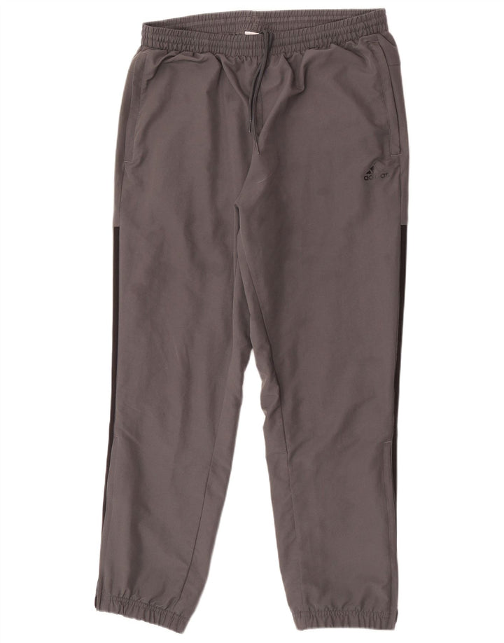 Pantaloni de trening pentru bărbați Adidas Pantaloni de jogging Gri mediu
