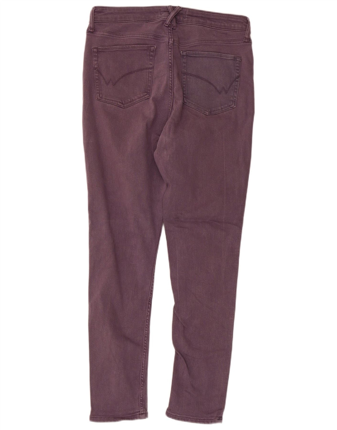 WHITE STUFF Blugi skinny pentru femei cu talie înaltă UK 14 Large W32 L28 Violet