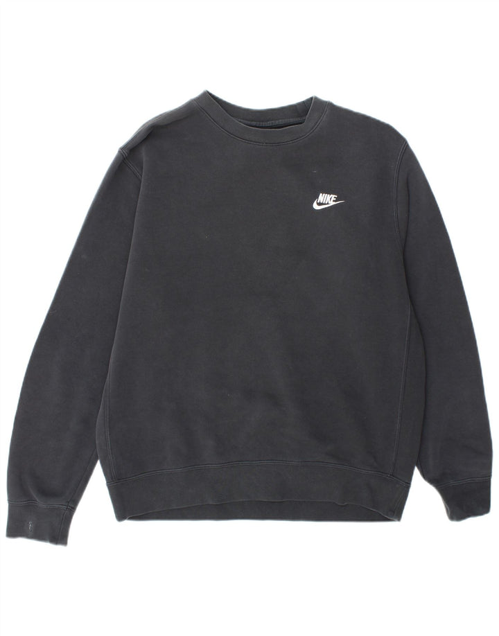 Pulover Nike pentru bărbați, bumbac, gri mediu