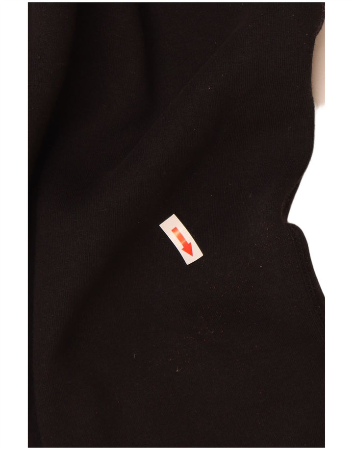 Pantaloni de trening Fila Barbati Joggeri Mici Bumbac Negru