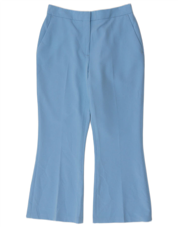 Pantaloni decupați pentru femei Topshop, UK 8 Mici L26 L24 Poliester albastru