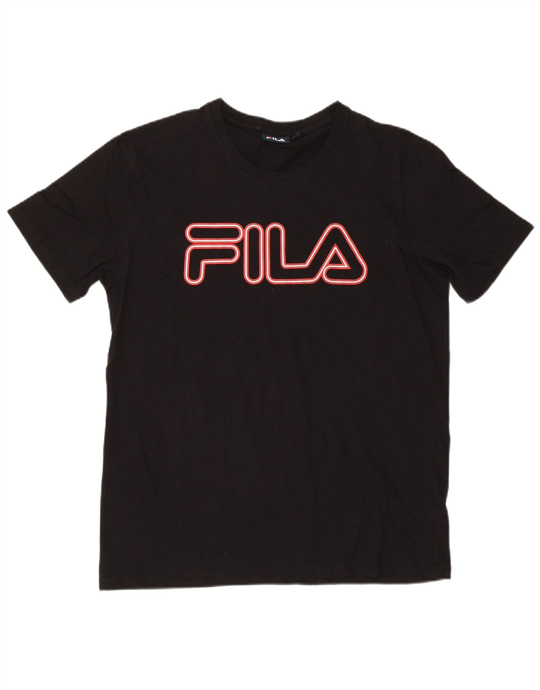 Tricou grafic pentru bărbați Fila Top XL Negru