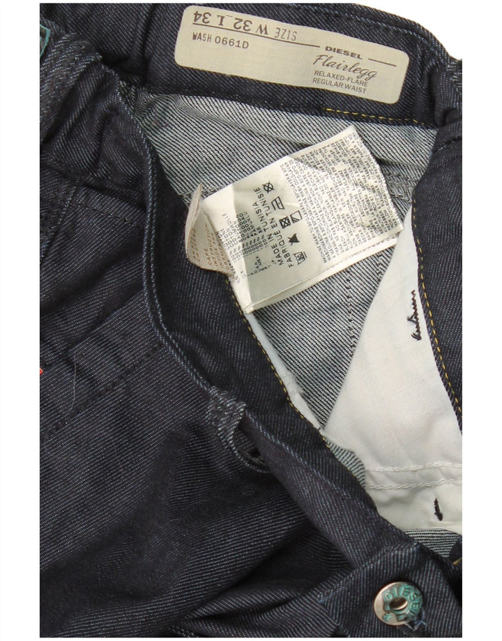 Blugi evazați DIESEL Flairlegg-a pentru femei W32 L31 bleumarin