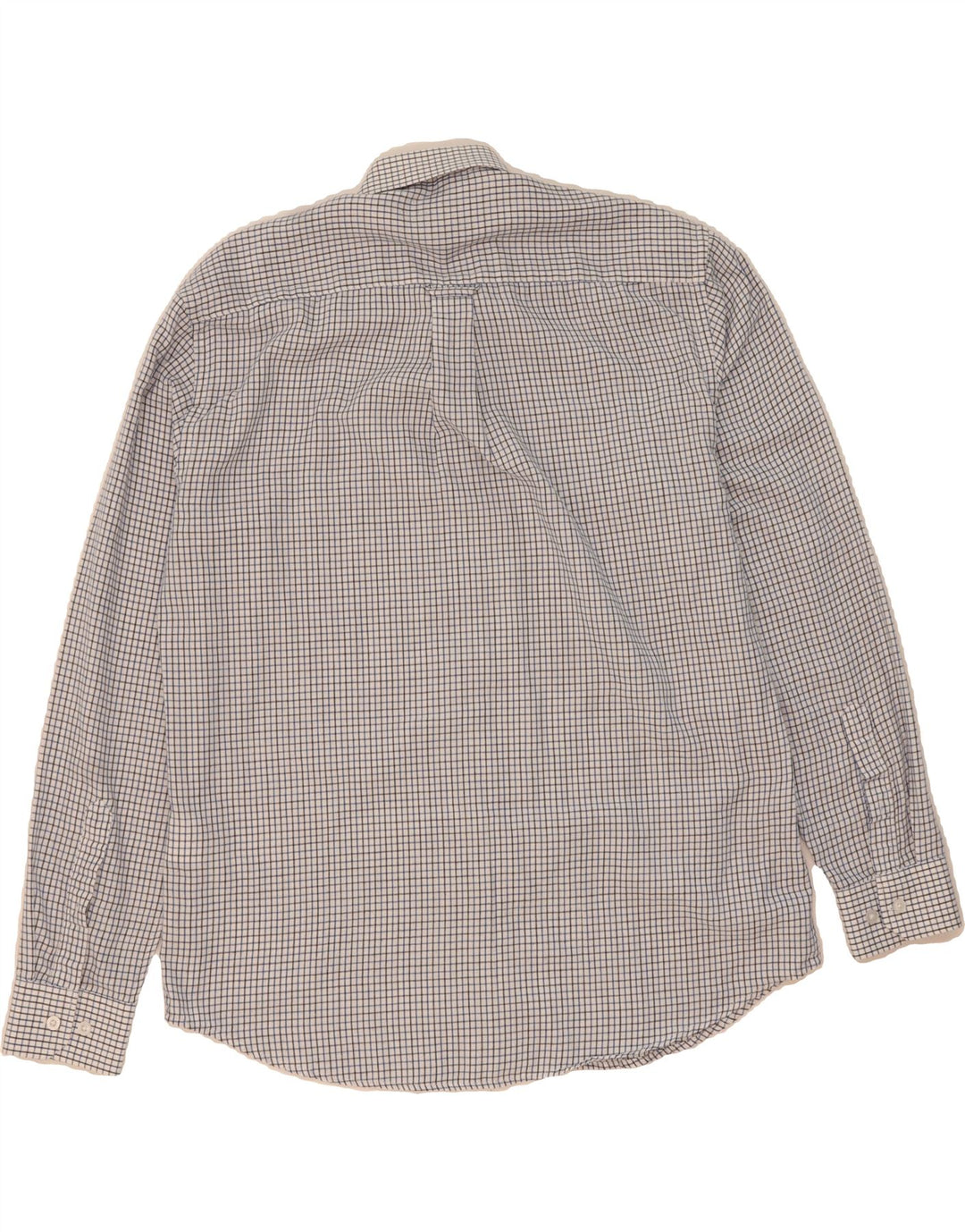 JAMES PRINGLE Mens Flannel Shirt Large White Check Vintage James Pringle and Second-Hand James Pringle from Messina Hembry 