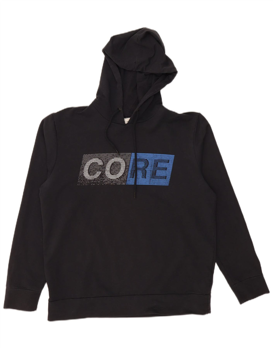 JACK & JONES Pulover grafic pentru bărbați XL bumbac negru