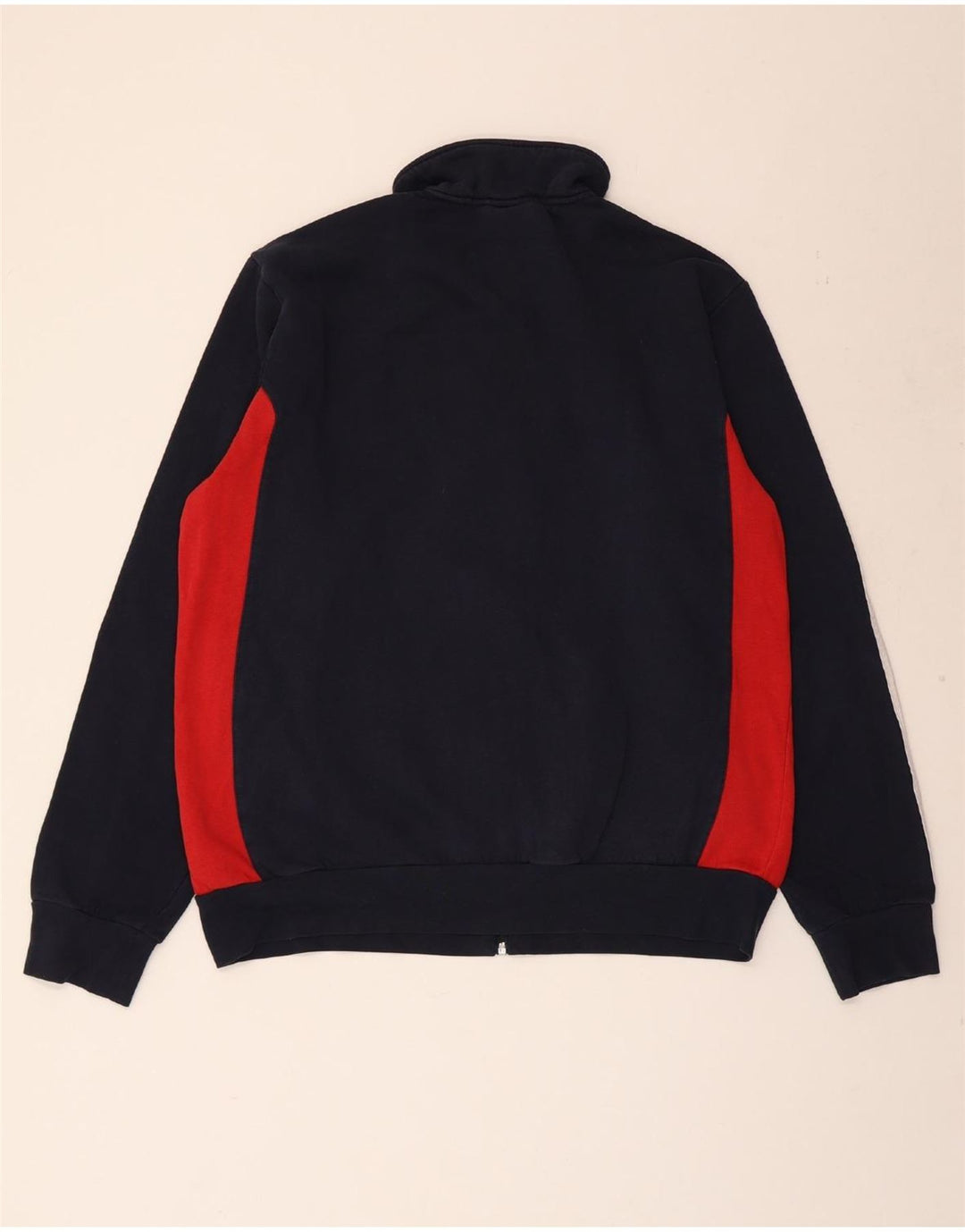 Jachetă de trening pentru bărbați Adidas, XL, albastru bleumarin, bumbac color bloc