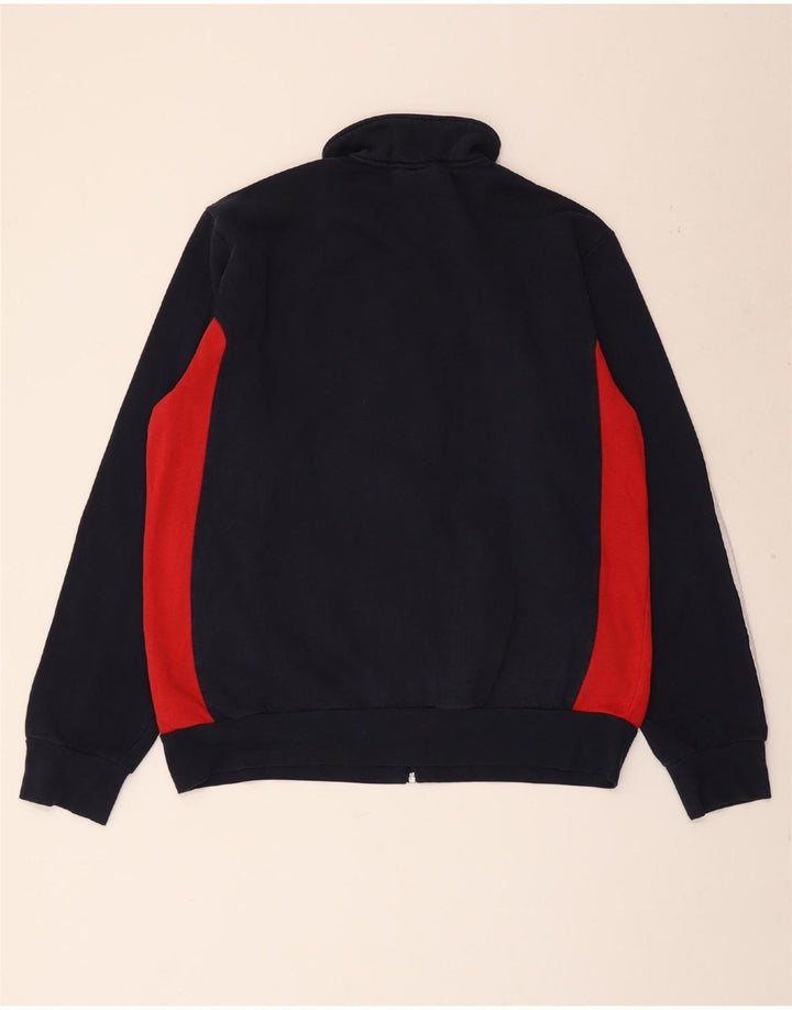 Jachetă de trening pentru bărbați Adidas, XL, albastru bleumarin, bumbac color bloc