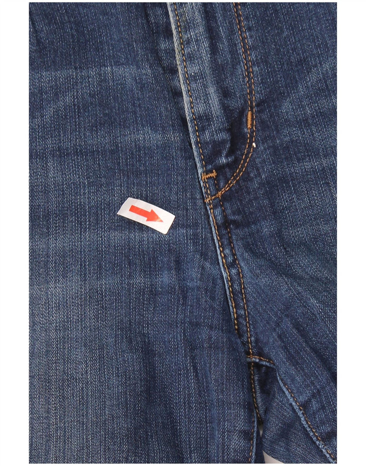 Blugi skinny pentru femei cu talie înaltă LEVI'S L26 L32 bumbac albastru