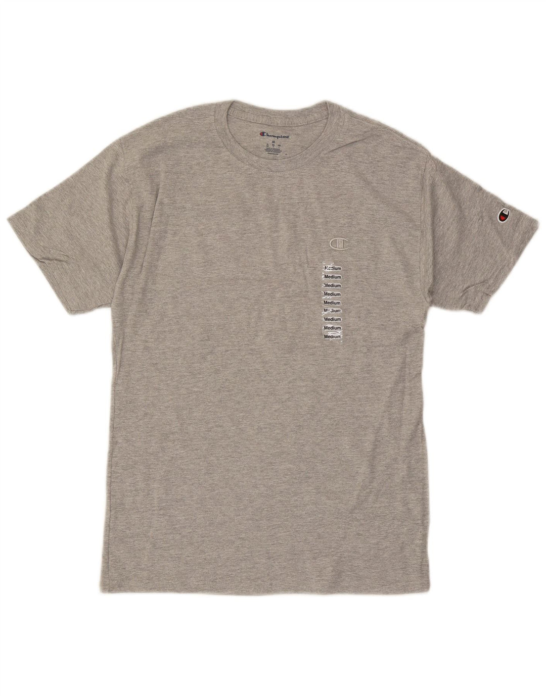 Tricou pentru bărbați Champion Top Medium Gri din bumbac cu pete