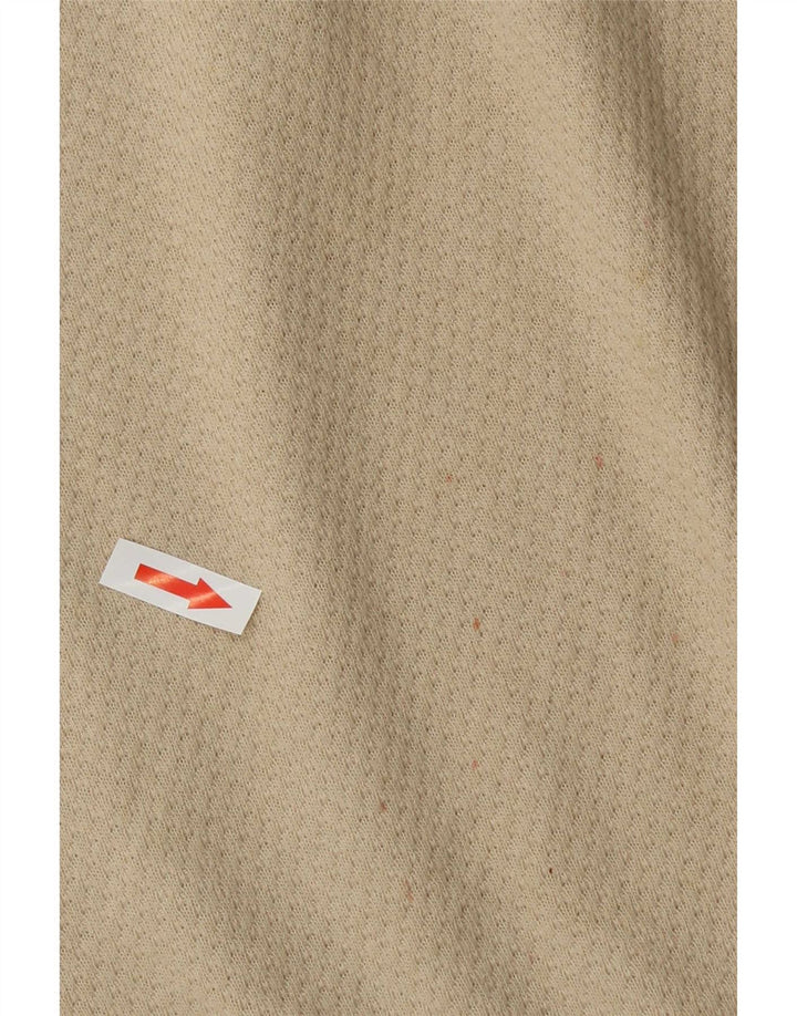 Tricou polo pentru bărbați Zara, bumbac, bej mediu