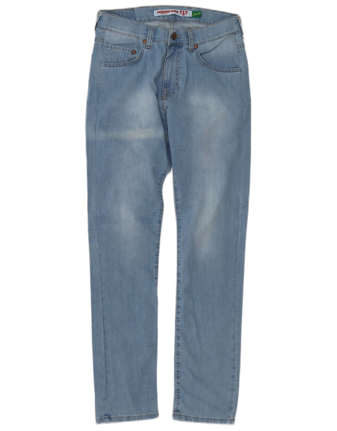 Blugi pentru bărbați Carrera 717 Slim IT 48 Medium L33 L32 Bumbac albastru