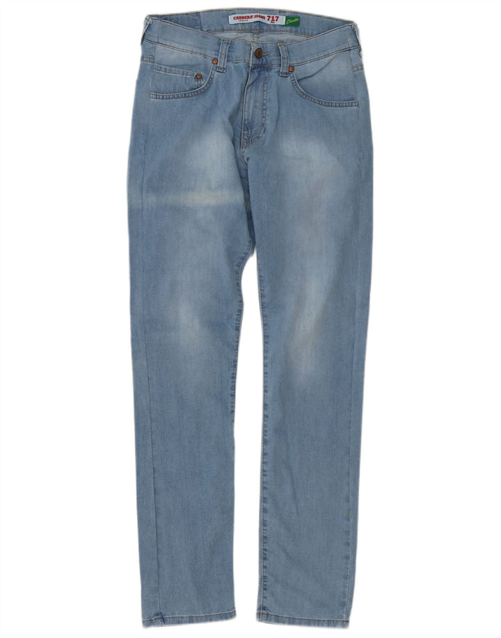 Blugi pentru bărbați Carrera 717 Slim IT 48 Medium L33 L32 Bumbac albastru
