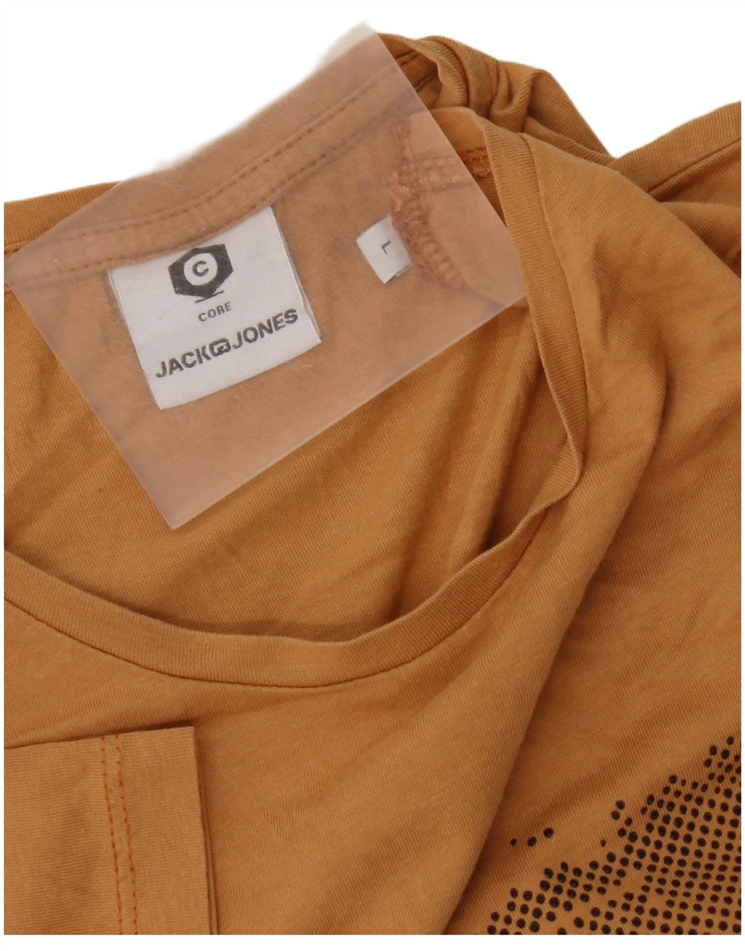 Tricou grafic Jack & Jones pentru bărbați Top mare galben
